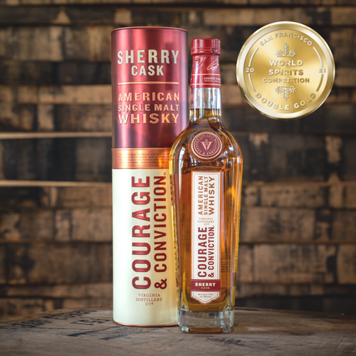 Virginia Distilling Co. Courage & Conviction American Single Malt Whiskey Sherry Cask