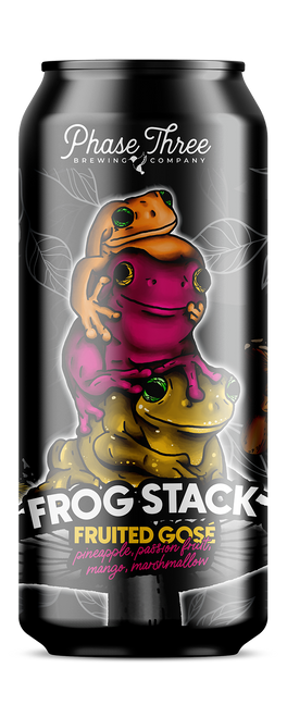 Phase Three Frog Stack Pineapple, Passionfruit, Mango, Marshmallow Sour 16oz can