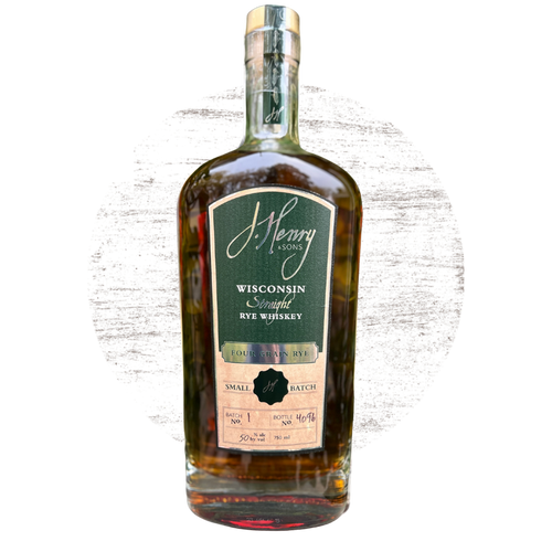 J. Henry Straight Rye Whiskey 750mL