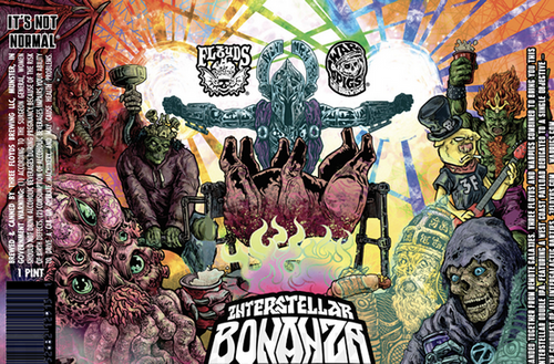 Three Floyds Interstellar Bonanza DIPA 4pk 16oz cans
