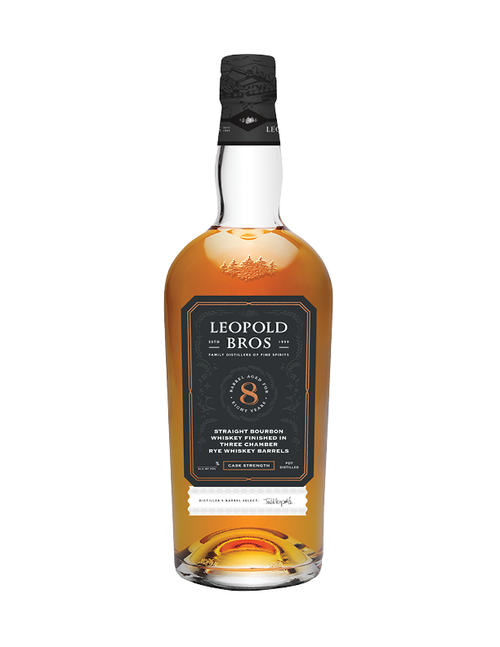 Leopold Bros 8yr Straight Bourbon Finished in Three Chamber Rye Barrels