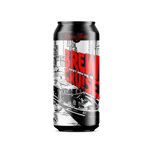 Phase Three Brew Cruise Hazy IPA 4pk 16oz can