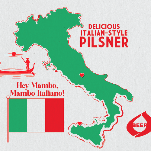 Mikerphone Hey Mambo, Mambo Italiano Pilsner 4pk 16oz can