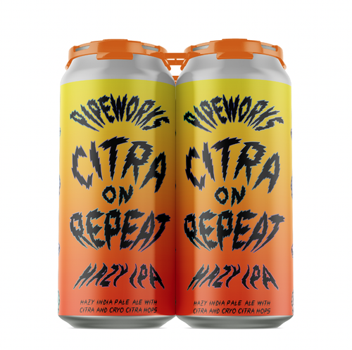 Pipeworks Citra on Repeat Hazy IPA 4pk 16oz cans