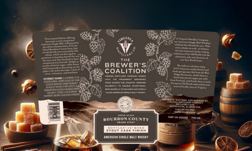 Virginia Distilling Co. The Brewer's Coalition Goose Island Bourbon County Stout