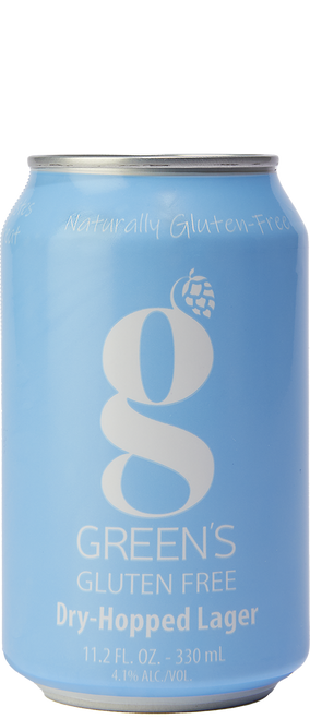 Green's Gluten Free Dry-Hopped Lager 4pk can