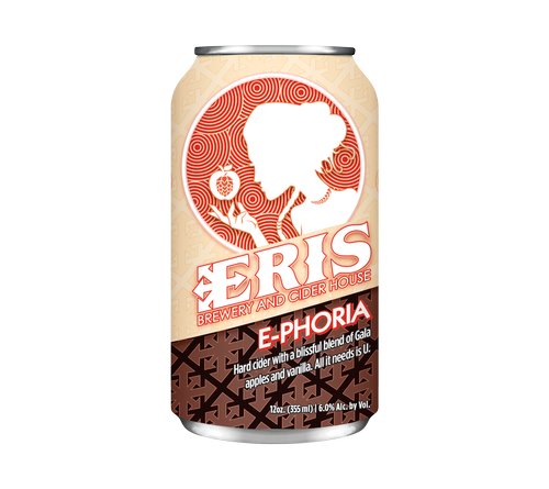 Eris E-Phoria Vanilla Cider 4pk can