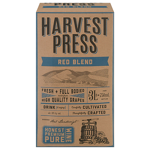 Harvest Press Red Blend 3 Liter Box Wine