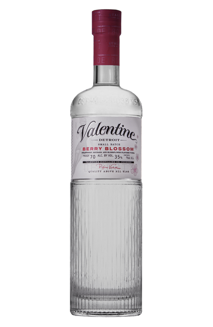 Valentine Detroit Small Batch Berry Blossom Vodka 750mL
