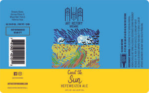 Art History Catch The Sun Hefeweizen 4pk 16oz Cans
