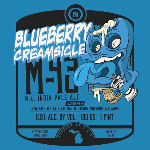 Old Nation M-43 Blueberry Creamsicle NEIPA 16oz Can