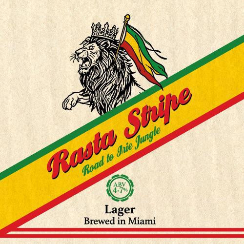 Tripping Animals Rasta Stripe 4pk 16oz Cans