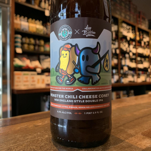 Wandering Monsters Monster Chili Cheese Coney Hazy DIPA 500ml