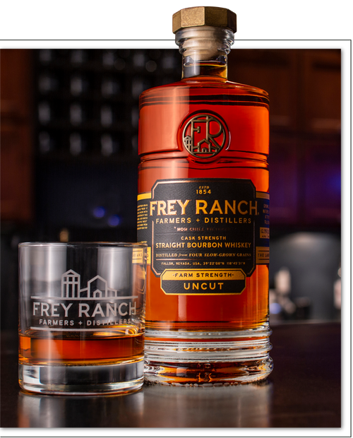 Frey Ranch Uncut Cask Strength Straight Bourbon Whiskey 125.16 proof