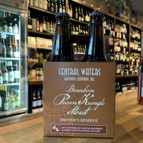 Central Waters Bourbon Pecan Kringle Imperial Stout 4pk 12oz Cans