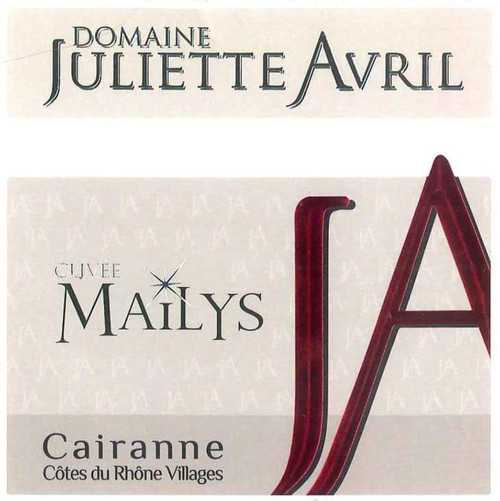 Domaine Juliette Avril Cuvee Mailys Cairanne