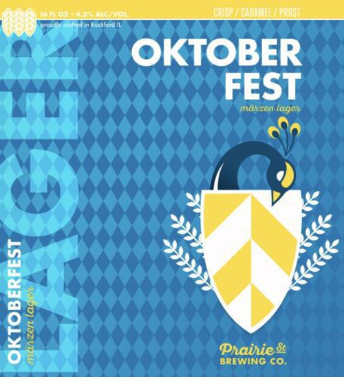 Prairie Street Oktoberfest 4pk 16oz Cans Prairie Street Oktoberfest 4pk 16oz Cans