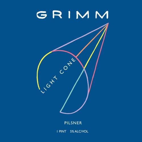 Grimm Artisanal Ales Light Cone Pilsner 4pk 16oz Cans Grimm Artisanal Ales Light Cone Pilsner 4pk 16oz Cans
