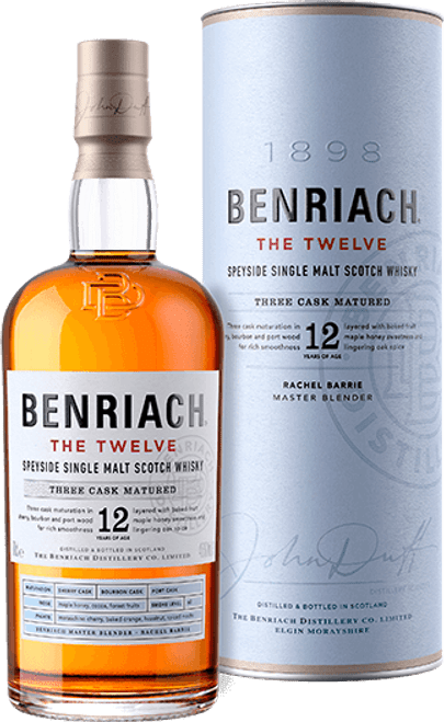Benriach 12yr Old Single Malt Scotch The Twelve