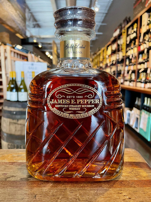 James E. Pepper Gold Label Kentucky Straight Bourbon
