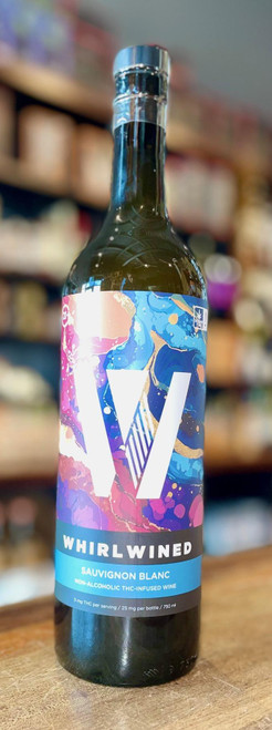 Whirl Wined Sauvignon Blanc Non Alcoholic THC-Infused Wine