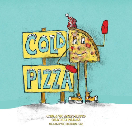 Hop Butcher Cold Pizza Cold IPA 4pk 16oz Cans