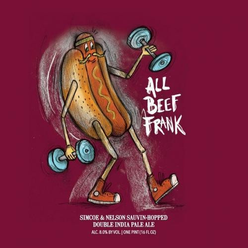 Hop Butcher All Beef Frank DDH TIPA 4pk 16oz Cans