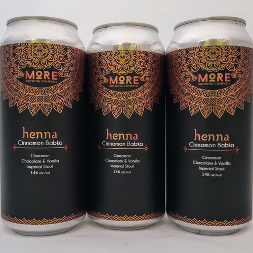 MORE Henna Cinnamon Babka Imperial Stout 16oz Can