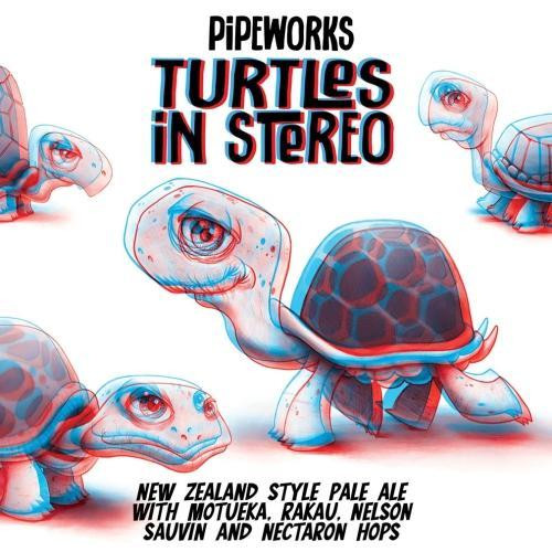 Pipeworks Turtles In Stereo NZ Style IPA 4pk 16oz Cans