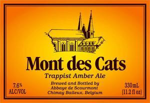 Mont Des Cats Trappist Ambree 330ml