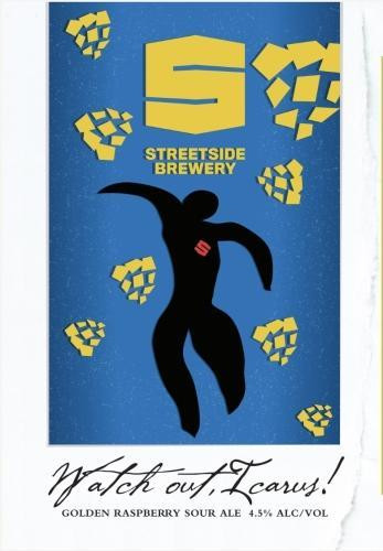 Streetside Brewery Watch Out Icarus Fruited Sour 16oz Can