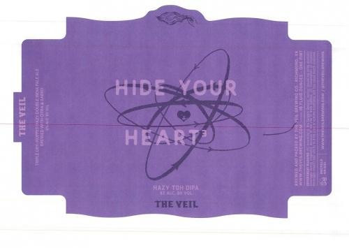 The Veil Hide Your Heart DIPA 16oz Cans