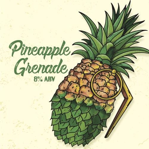 RAR Pineapple Grenade Hazy DIPA 16oz Can