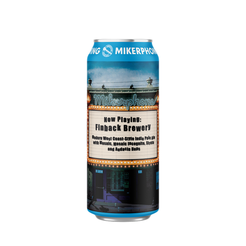 Mikerphone Now Playing: Finback West Coast IPA 4pk 16oz Cans