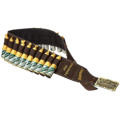Underberg Bitter Bullet Belt w/ 20 Bottles of Underberg