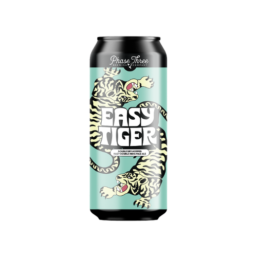 Phase Three Easy Tiger DDH Hazy DIPA 16oz Can