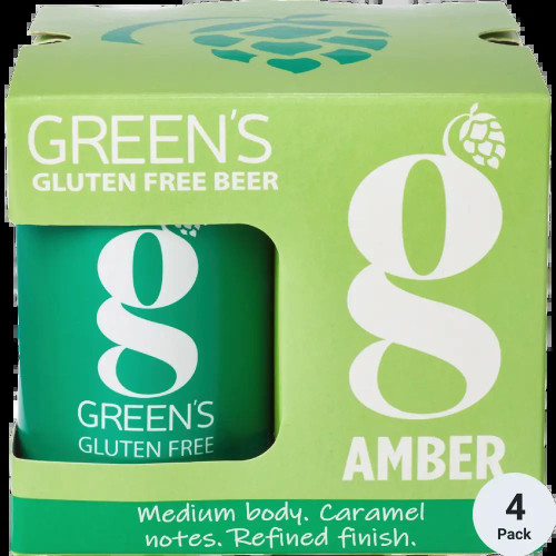 Greens Amber Ale 4pk 11.2oz Cans