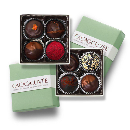 Cacao Cuvee 4pc Assorted Truffle Cacao Cuvee 4pc Assorted Truffle