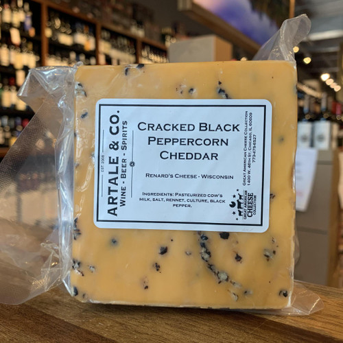 Cracked Black Peppercorn Cheddar