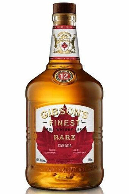 Gibsons 12yr Finest Canadian Whisky 750mL