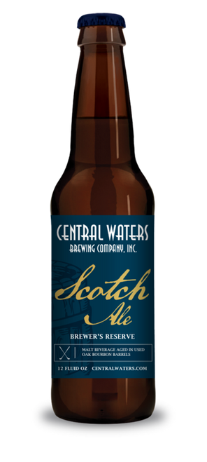 Central Waters Bourbon Barrel Brewer's Reserve Scotch Ale 12oz Can