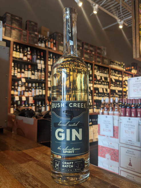 Rush Creek Barrel Rested Gin 750mL Rush Creek Barrel Rested Gin 750mL