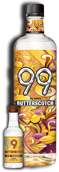 99 Proof Butterscotch Liqueur 750mL