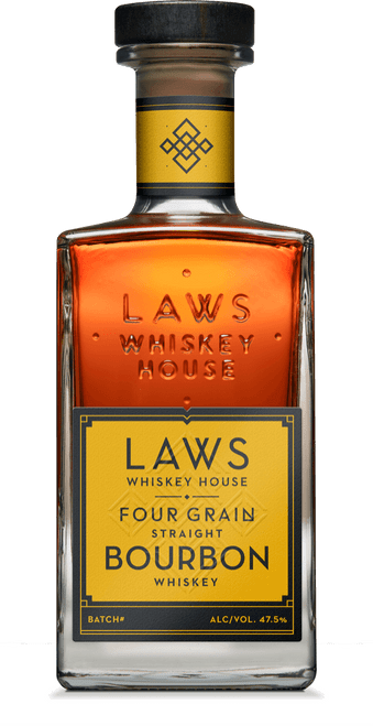 Laws Whiskey House Four Grain Straight Bourbon 750mL