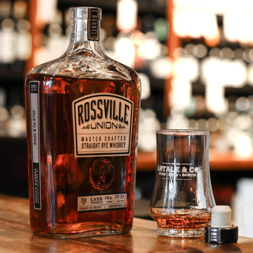 Rossville Artale Single Barrel Select Cask Strength Rye Whiskey 750mL Rossville Artale Single Barrel Select Cask Strength Rye Whiskey 750mL