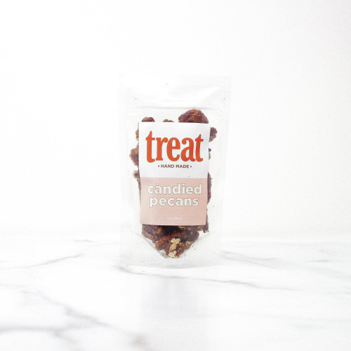 Treat Hand Made Candied Pecans 3oz bag