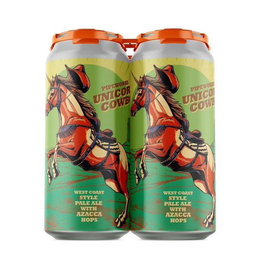 Pipeworks Unicorn Cowboy Pale Ale 4pk 16oz Cans