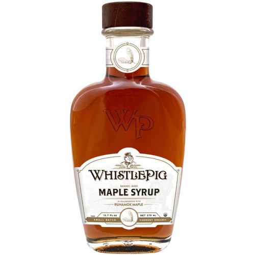 WhistlePig Rye Barrel Aged Maple Syrup 375mL