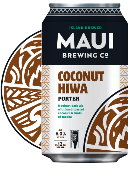 Maui Coconut Hiwa Porter 4pk cans