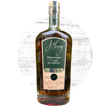 J. Henry Straight Rye Whiskey 750mL - Artale & Co
